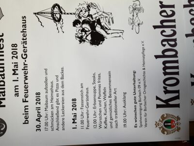Auf zum Maifest !