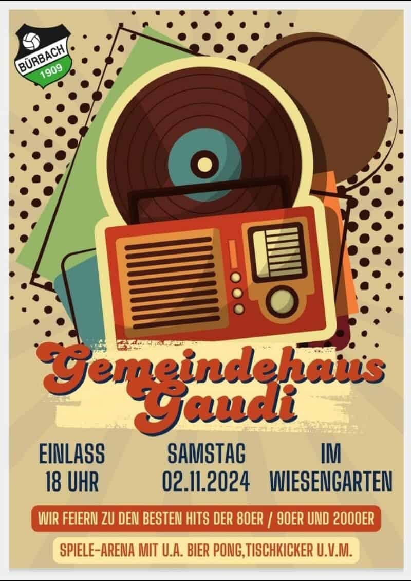 Herbstfest Gemeindehaus Bürbach 02.11.2024
