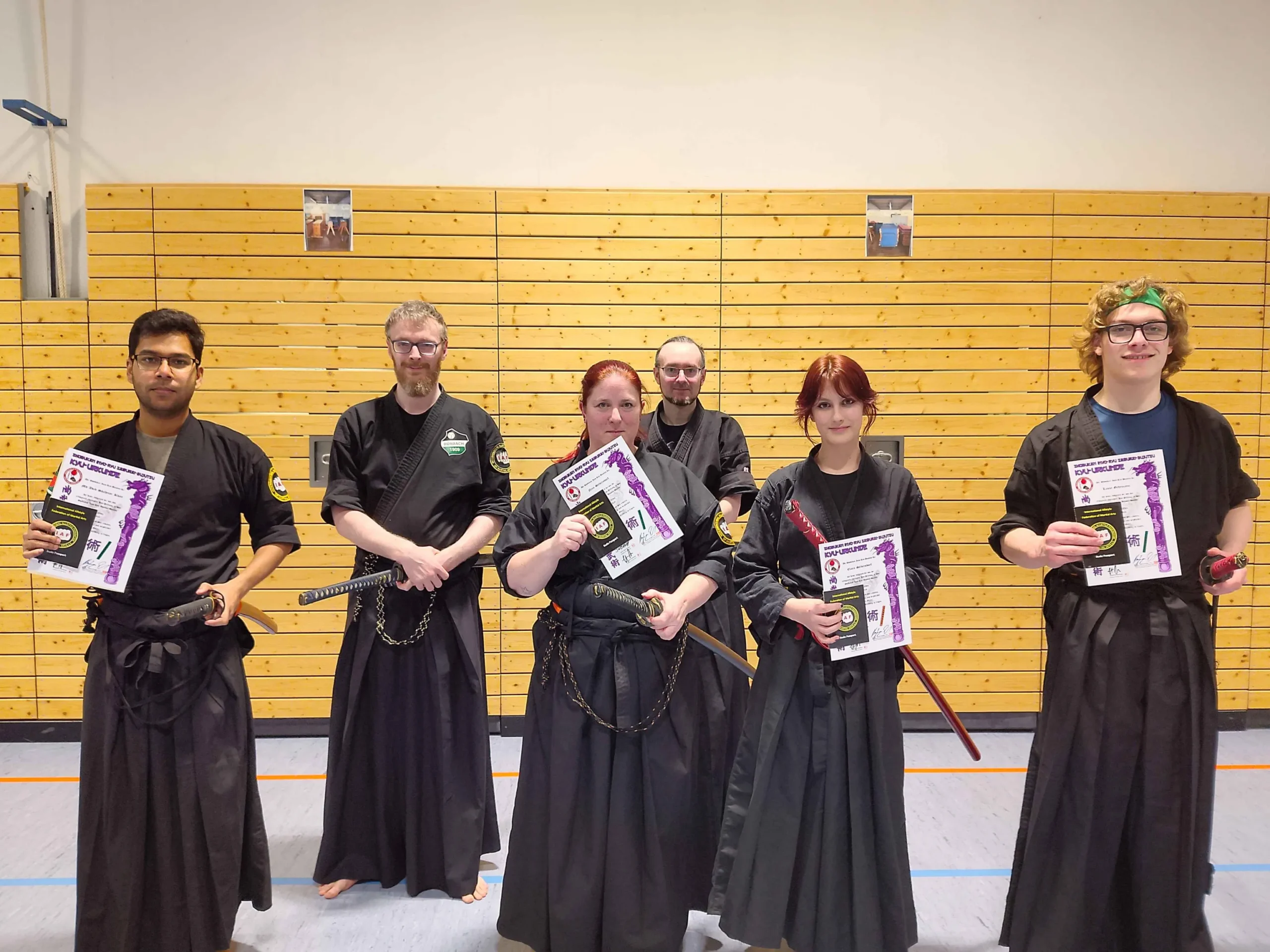 Erfolgreiche Battojutsu Grüngurt Prüfung